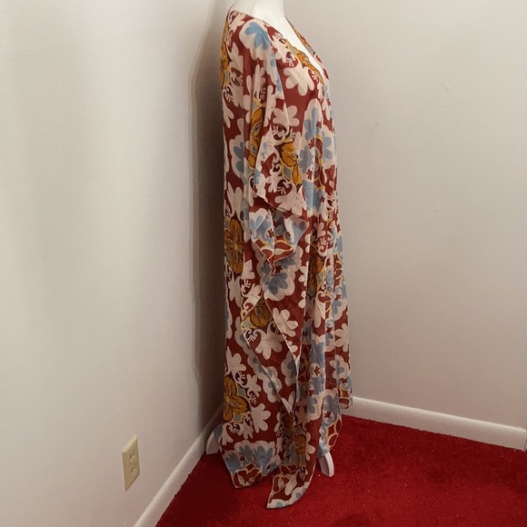 EC Live 4 Truth Multicolor Sheer Kimono Plus Size 2X - Picture 3 of 12